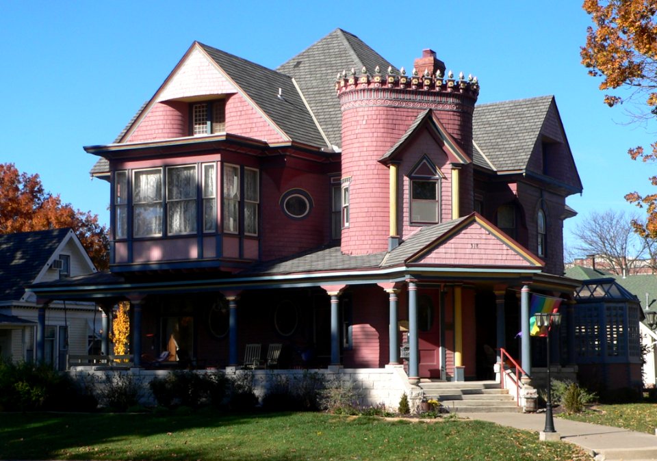 Northrup house, Iola, KS, from SE 1