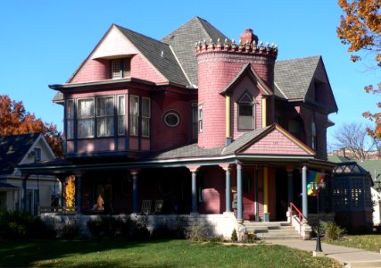 Northrup house, Iola, KS, from SE 1