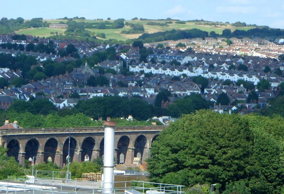 North-Northeastward view from Howard Place, Brighton (August 2013) (2)