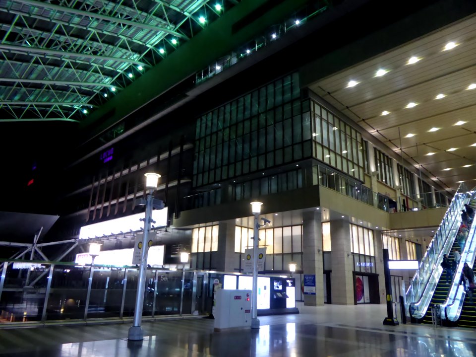 NORTH GATE BLDG at night,25th February 2015 (2)