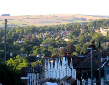 Northward view along Millers Road, Prestonville, Brighton (August 2016) (3)