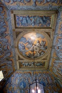 North Hall ceiling - Stowe House - Buckinghamshire, England - DSC07100
