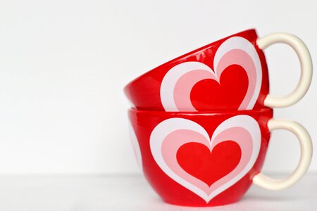 Love heart red photo