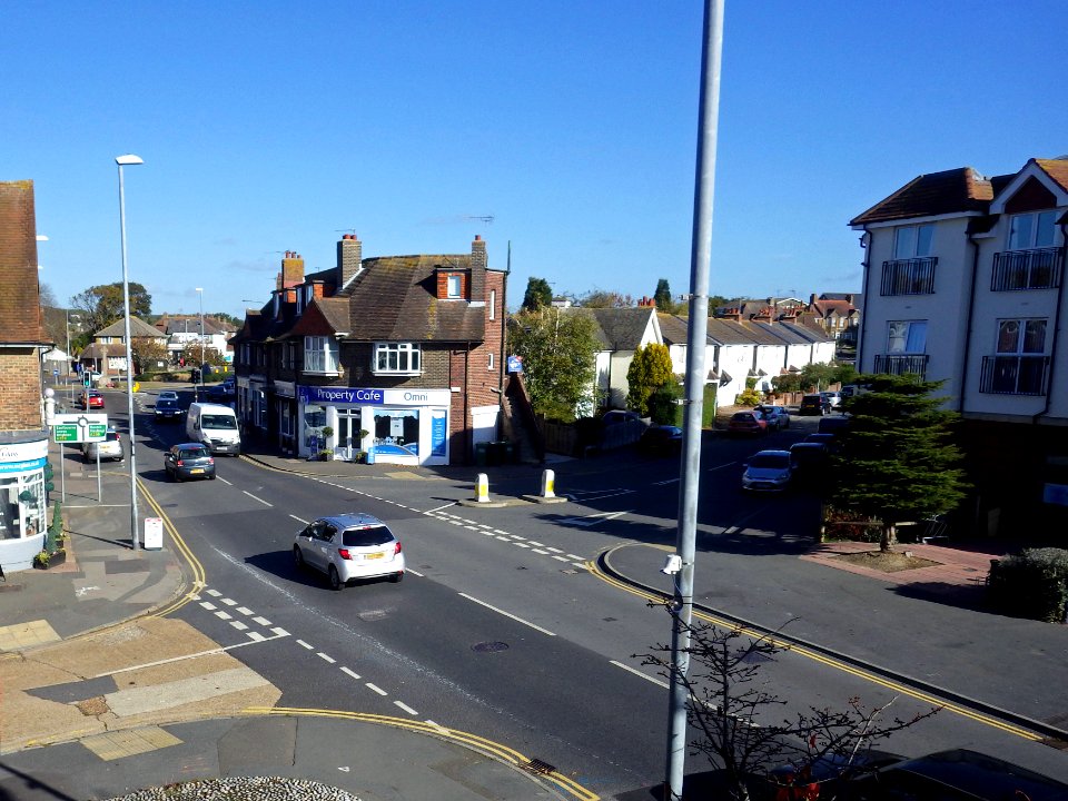 North end of Cooden Sea Road, Bexhill