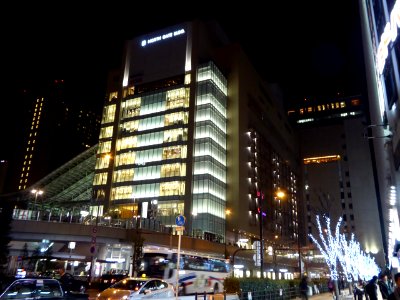 NORTH GATE BLDG at night,27th February 2015
