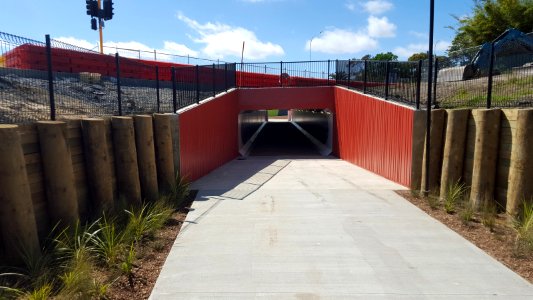 Northern End Of Te Atatu Cycle Underpass photo