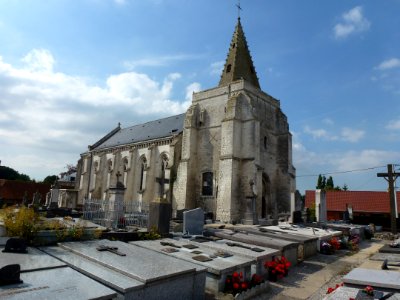 Nordausques (Pas-de-Calais) église Saint-Martin (02)