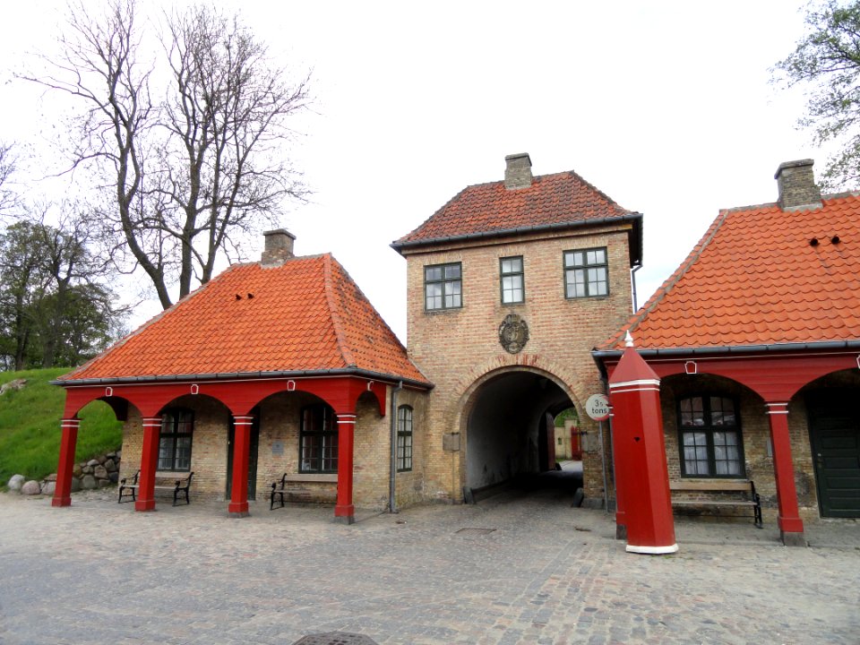 North gate from inside, Kastellet - Copenhagen - DSC07234