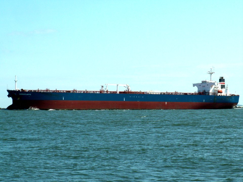 Nordatlantic p4 leaving Port of Rotterdam, Holland 08-Jul-2006