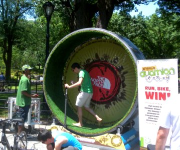 North Face hamster wheel Center Drive CP jeh