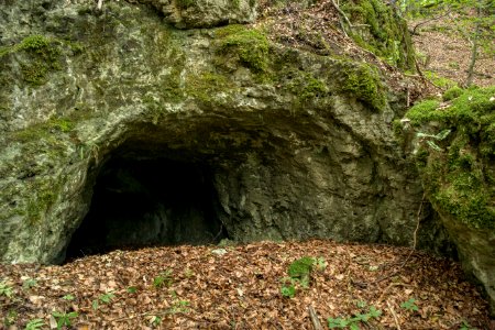 Nordöstliche Felsgrotte in der Weißen Hülle (A 232) 03