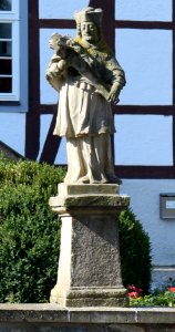 Nordborchen - Mallinckrodthof - Nepomuk-Statue