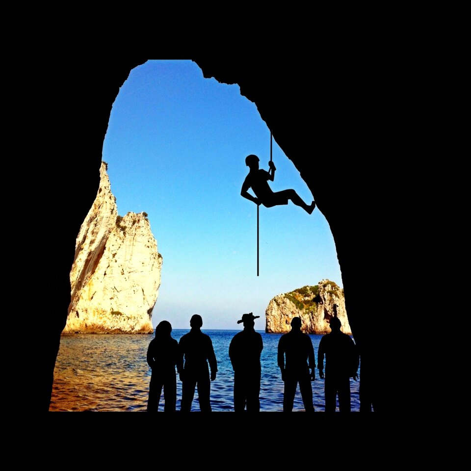 Mountaineer cave tour adventure