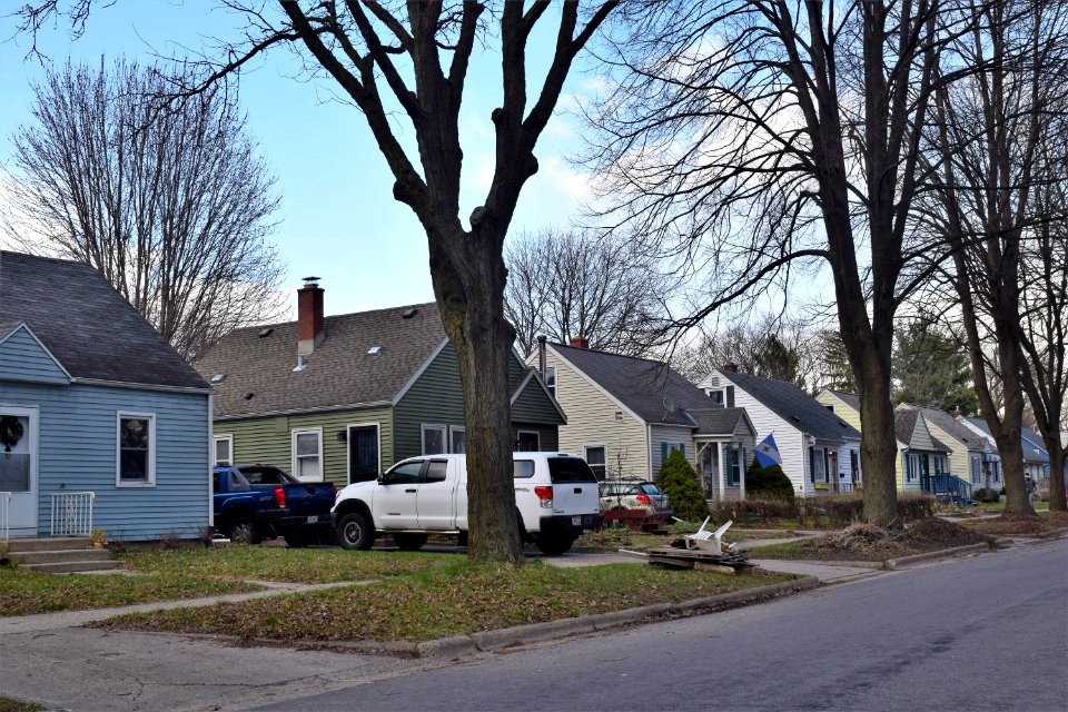 North side of the 2500 block of Coolidge Street, Madison, WI