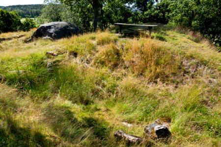 North ruin at Röe Castle