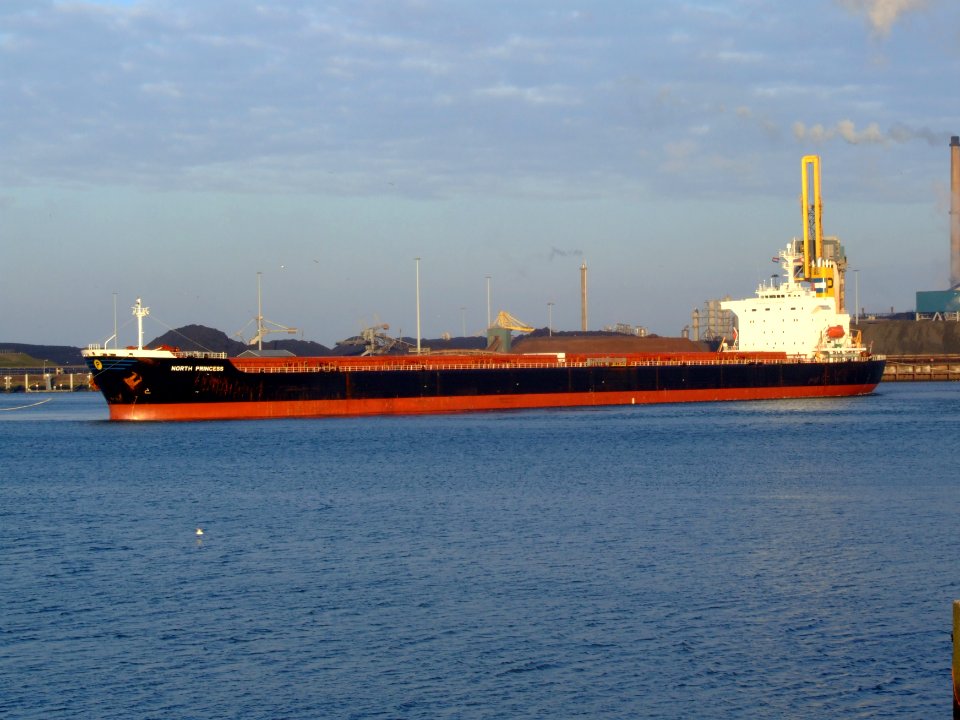 North Princess IMO 9123128, IJmuiden, Port of Amsterdam 27Dec2008 pic-8