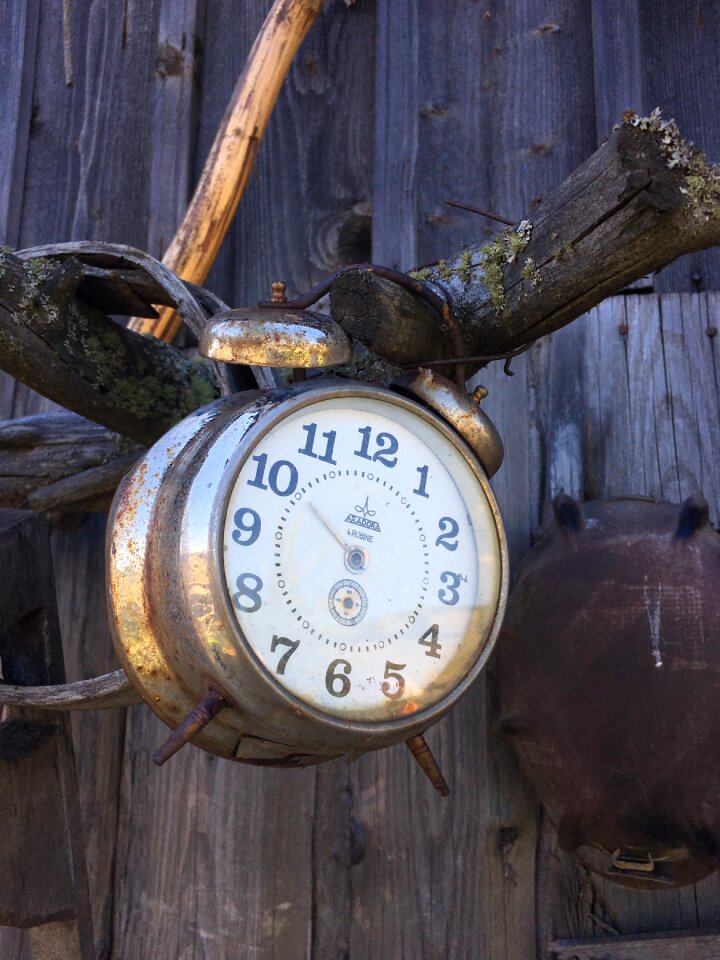 Clock old clock vintage clock