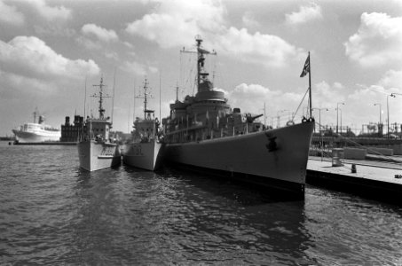 Noorse marineschepen in Amsterdam, Bestanddeelnr 926-6018
