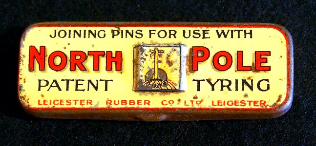 North Pole joining pins, Leicester rubber Co Ltd, pic1