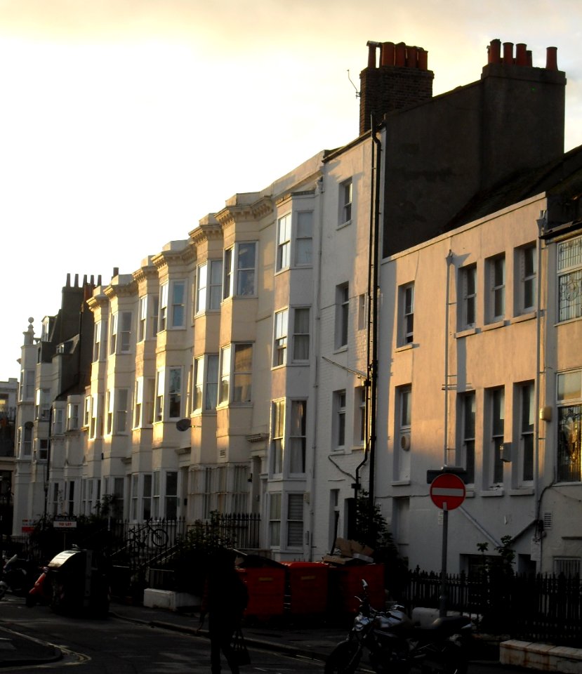 North side of Clarence Square, Brighton (September 2010)