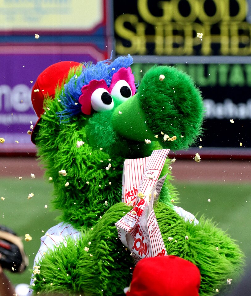Popcorn baseball green