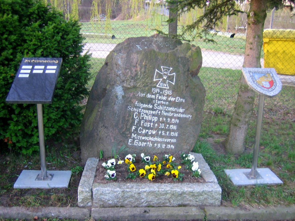 Neubrandenburg Kriegerdenkmal 1914-18
