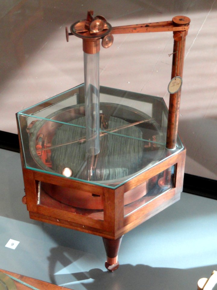 Nervander's galvanometer, 1864 - Cabinet of Physics (Arppeanum) - - DSC05162
