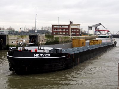 Nervier (ship, 1995) ENI 06002871 Van Cauwelaertsluis Port of Antwerp pic2