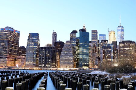 Nyc cityscape landscape