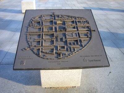 Neubrandenburg Marktplatz Innenstadtmodell