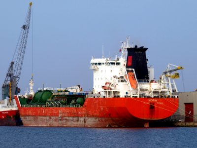 Nora IMO 9230012 at Port of Amsterdam 01Mar2009