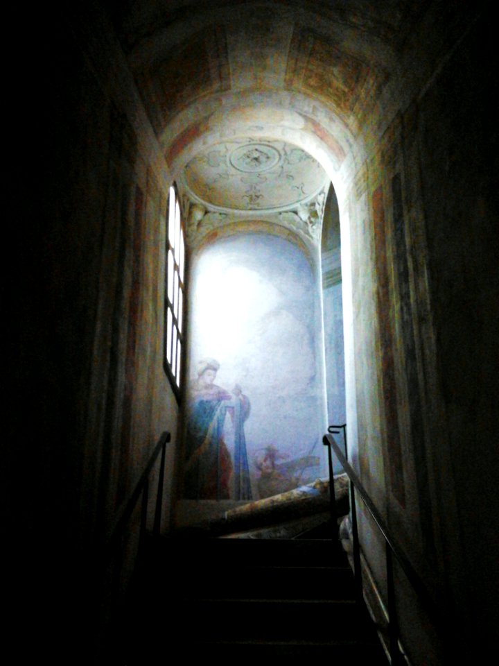North staircase in the Wilanów Palace