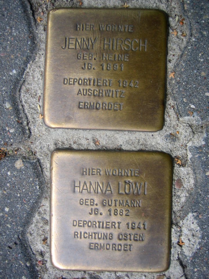 Neubrandenburg Friedrich-Engels-Ring Stolpersteine