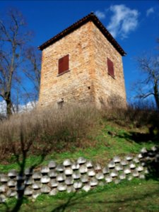 Neuville-sur-Saône - Tour de l'Écho - Côté sud-ouest