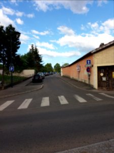 Neuville-sur-Saône - Rue Pierre Dupont, depuis l'avenue Van Doren