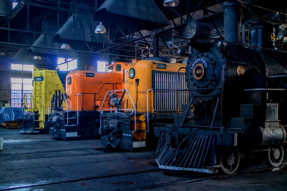 Nevada Northern Railway Museum Locomotive Barn
