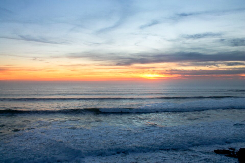 Pacific landscape water