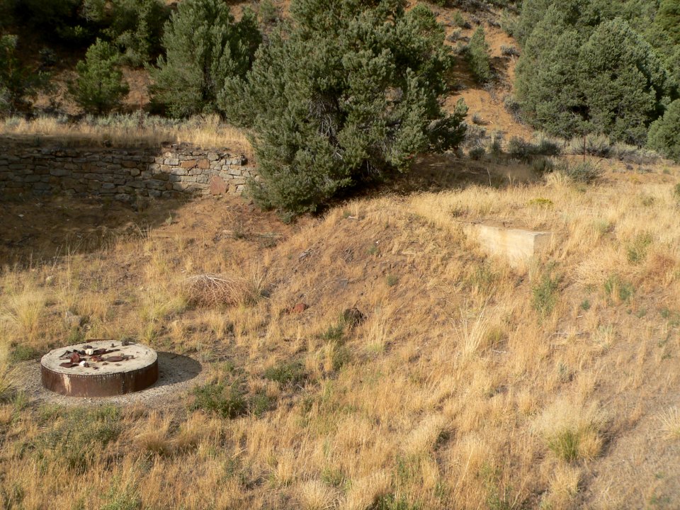 Nevada Central turntable (Austin NV) from N 2c
