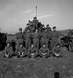 Netherlands Brigade Manoeuvres Oefeningen Prinses Irene Brigade. Geen bijschrif, Bestanddeelnr 934-9387