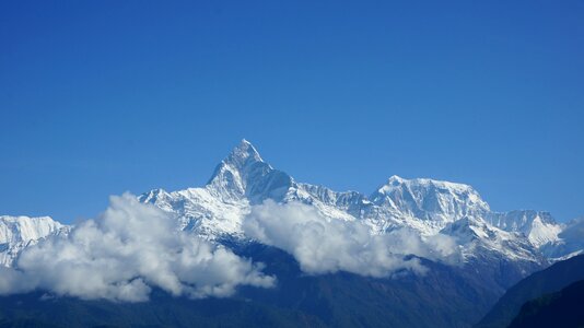 Nepal landscape travel photo
