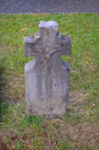 Nentershausen (Westerwald), Friedhof, Grabkreuze, links 1