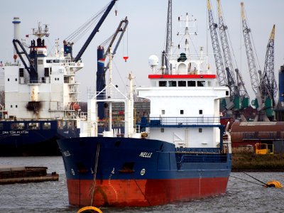 Nelli (ship, 1998) - IMO 9141364 - Callsign V2PX6 Port of Rotterdam