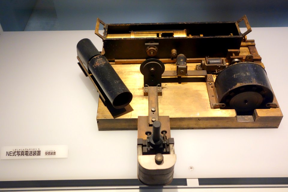 NE-type phototelegraphic system Receiver - National Museum of Nature and Science, Tokyo - DSC07333