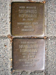 Neubrandenburg Ziegelbergstraße Stolpersteine