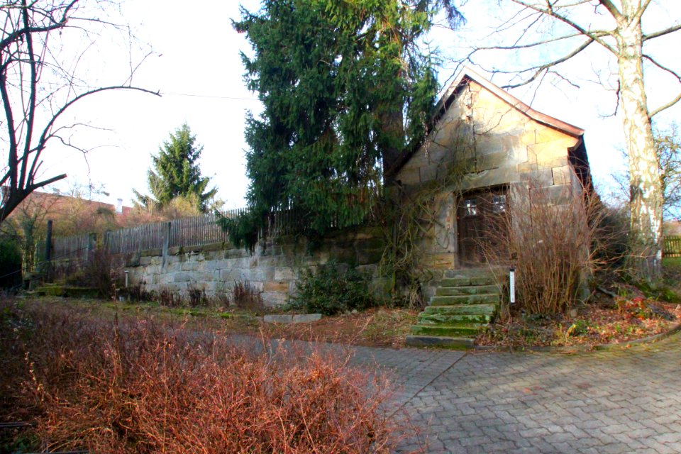 Neudrossenfeld Kulmbacher Straße 4 Gartenmauer
