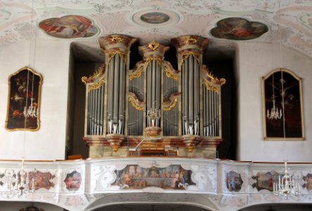 Neuburg Spitalkirche Orgel