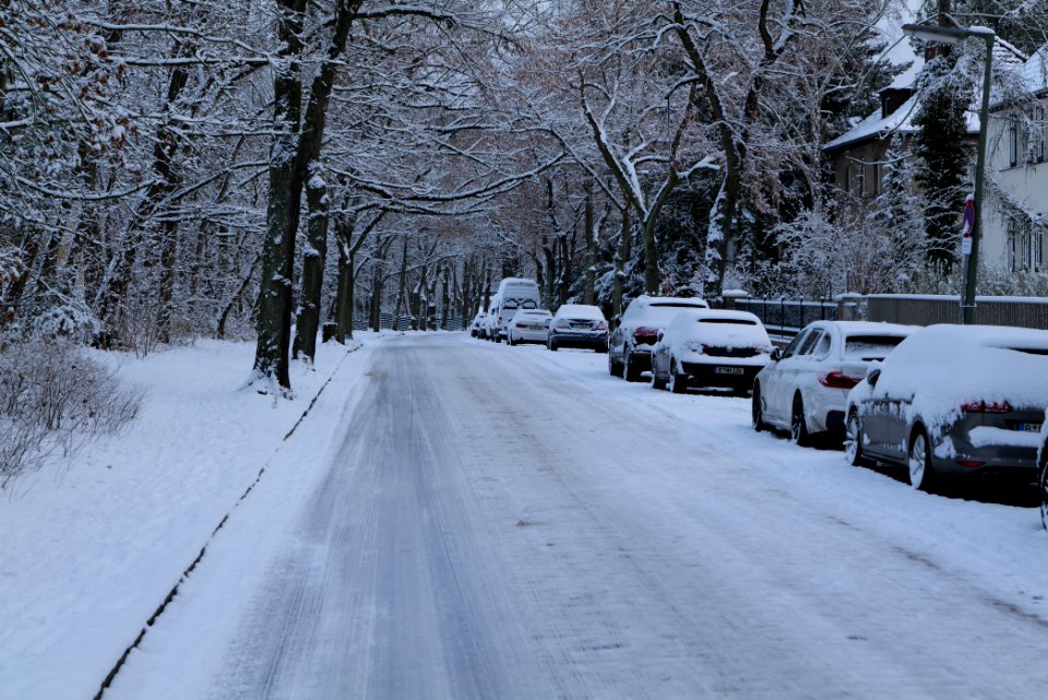 Neue Kreisstraße with snow 2021-01-30 01