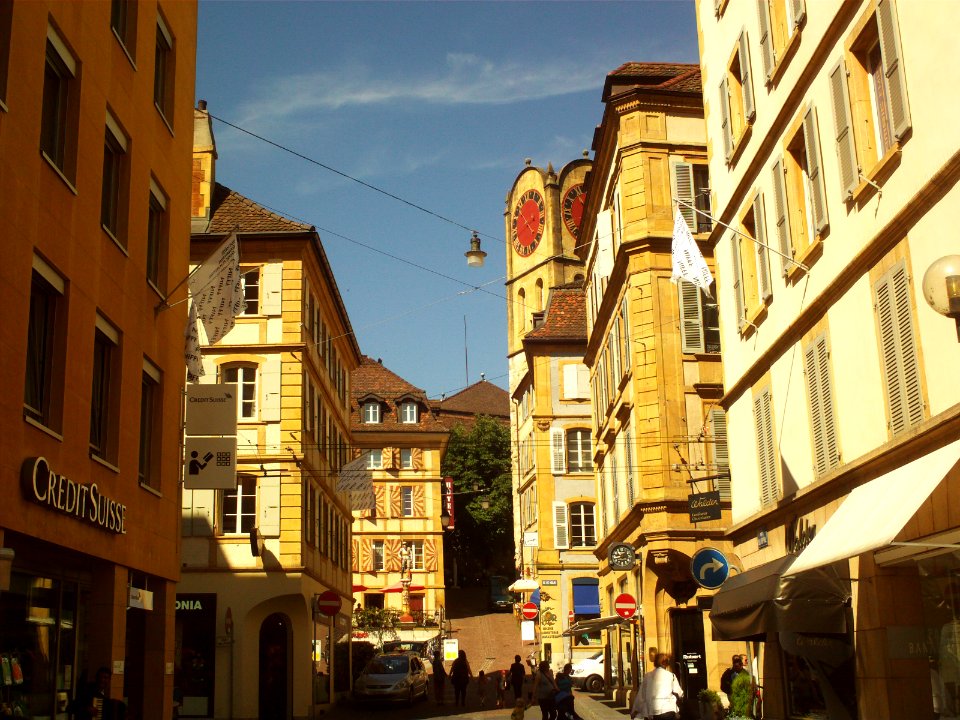 Neuchâtel Rue de l'Hôpital