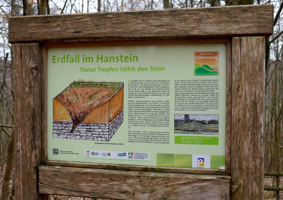 Neuenbeken - Erdfall im Hanstein - 5