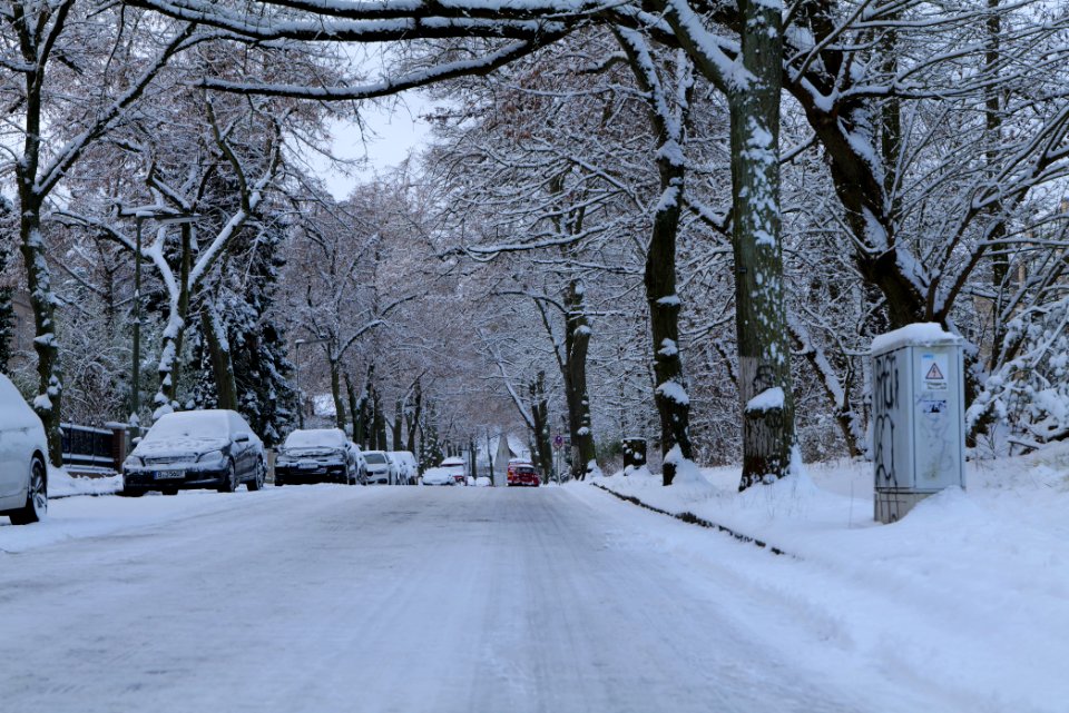 Neue Kreisstraße with snow 2021-01-30 04